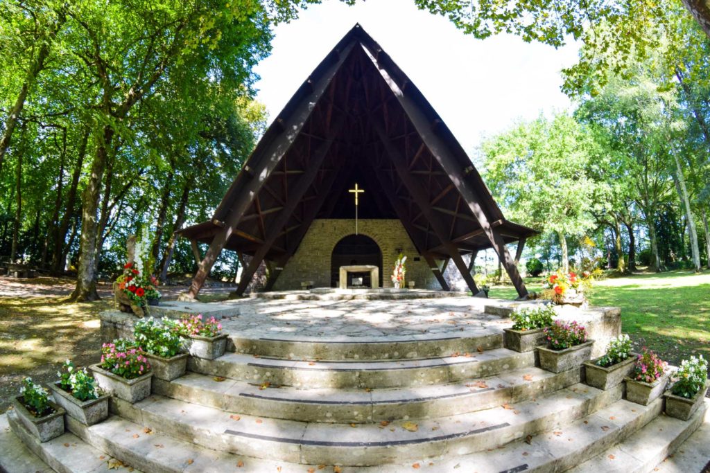 Chapelle des miracles à Saint-Vincent-de-Paul dans les Landes