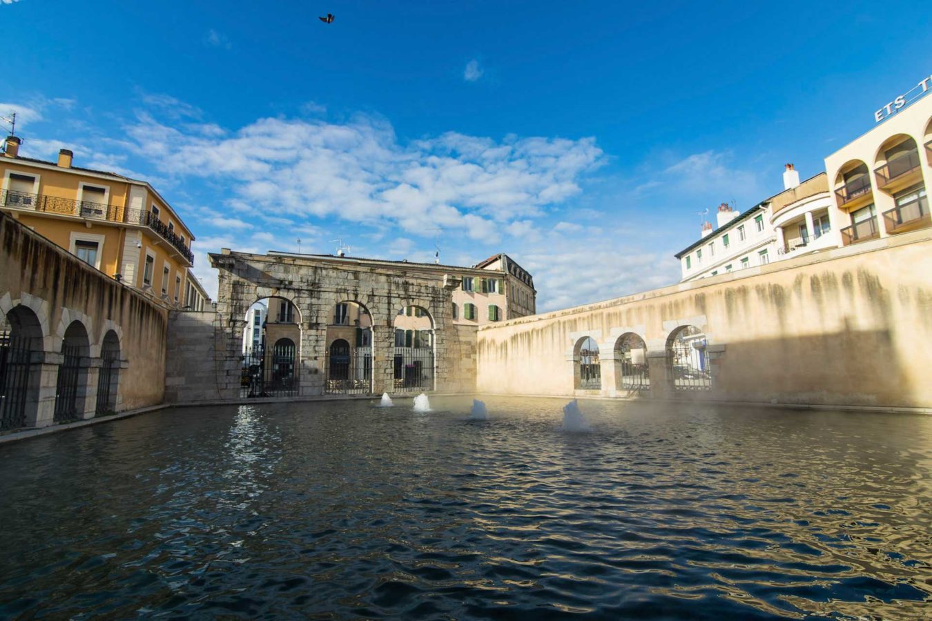 fontaine chaude à Dax dans les Landes