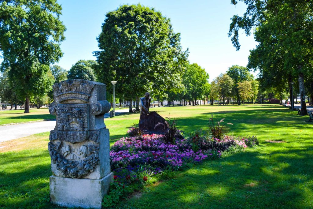 Parc des arènes à Dax dans les Landes