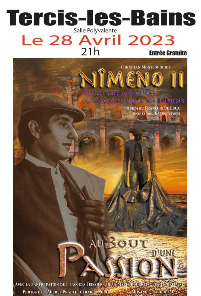Affiche du film Nimeno II programmé le 28 avril à Tercis-les-Bains.