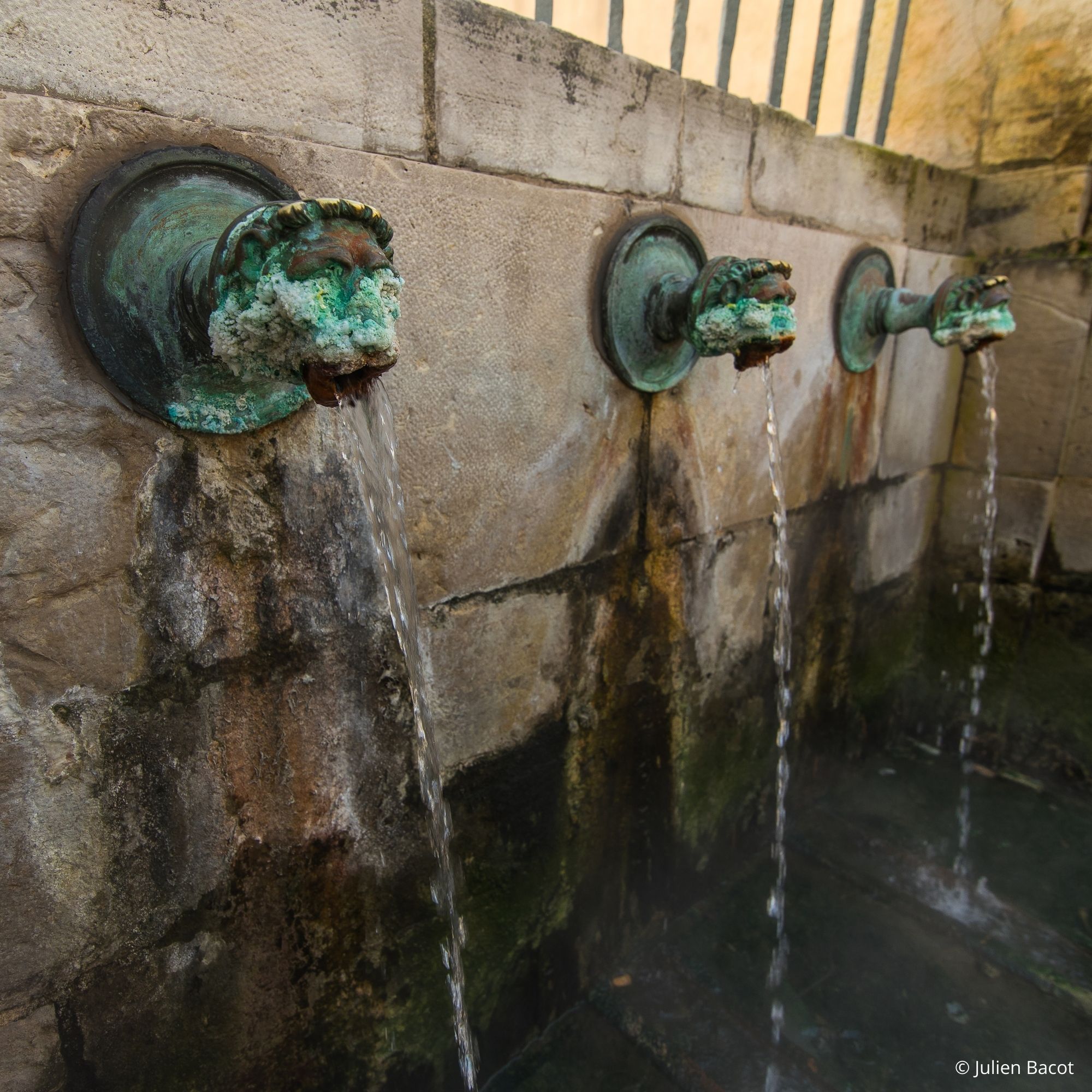 Fontaine chaude, Dax, Landes.