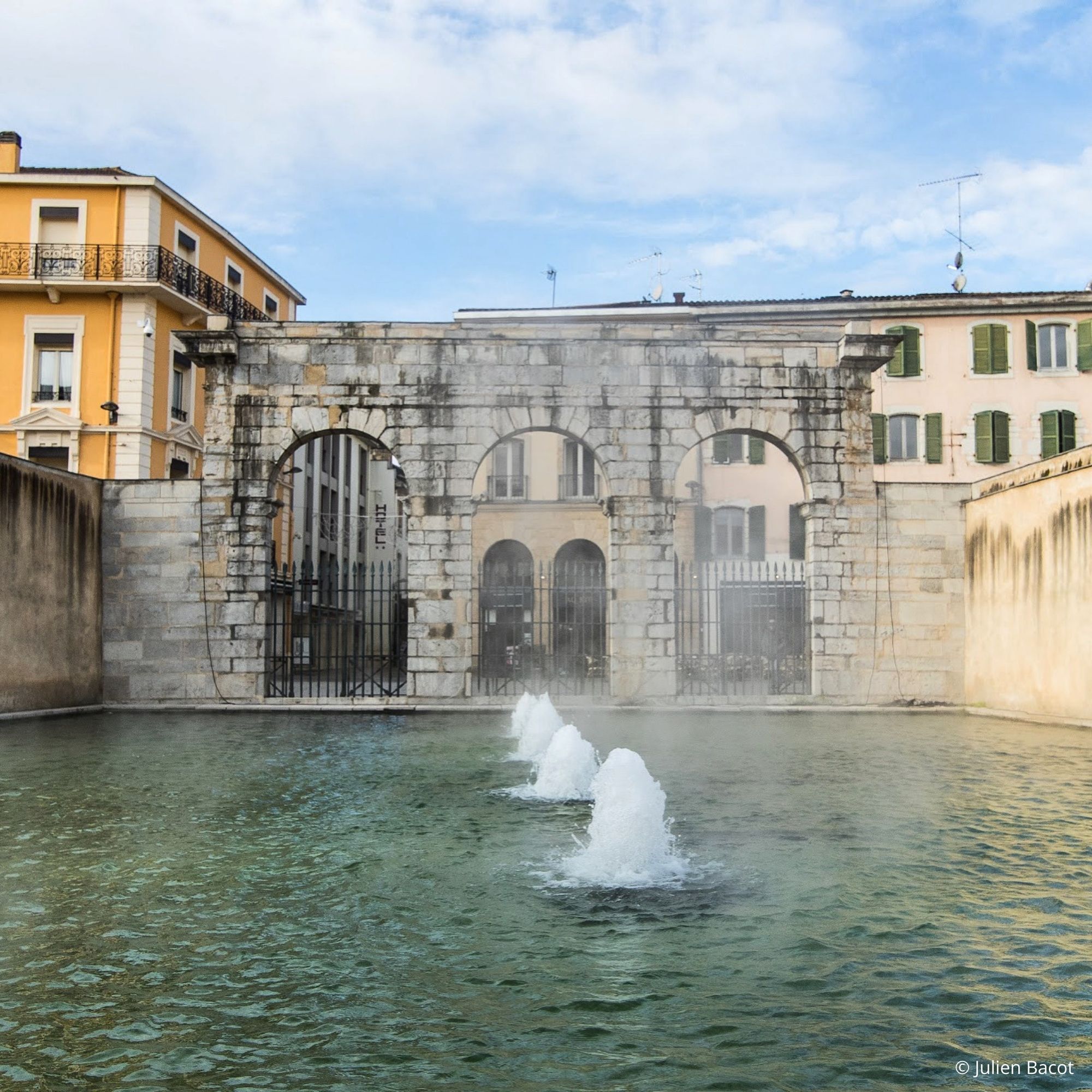 Fontaine chaude, Dax, Landes.