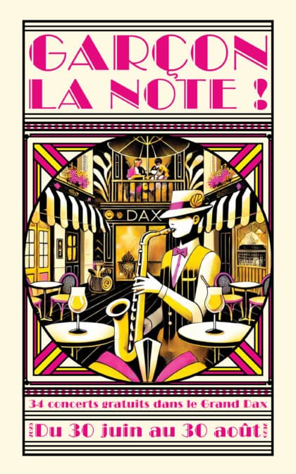 Festival Garçon la Note, affiche 2025