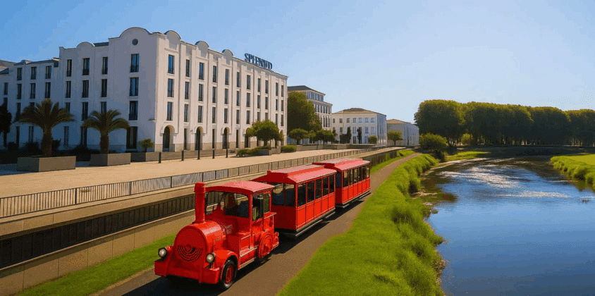 Le petit train touristique de Dax