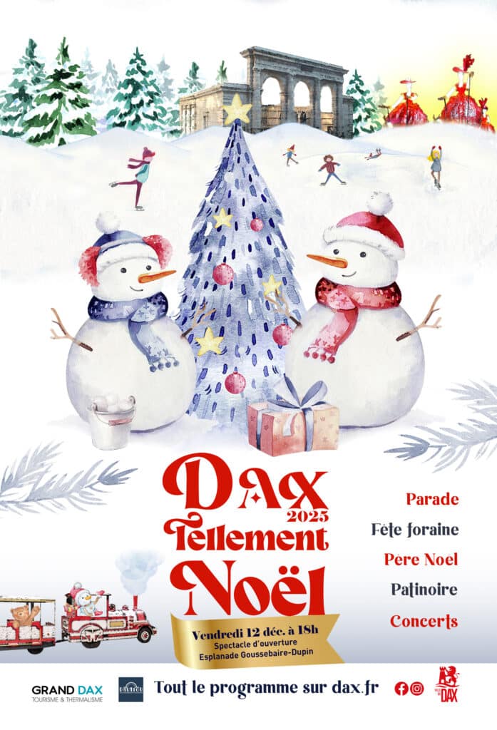 Affiche officielle Dax Tellement Noel 2025