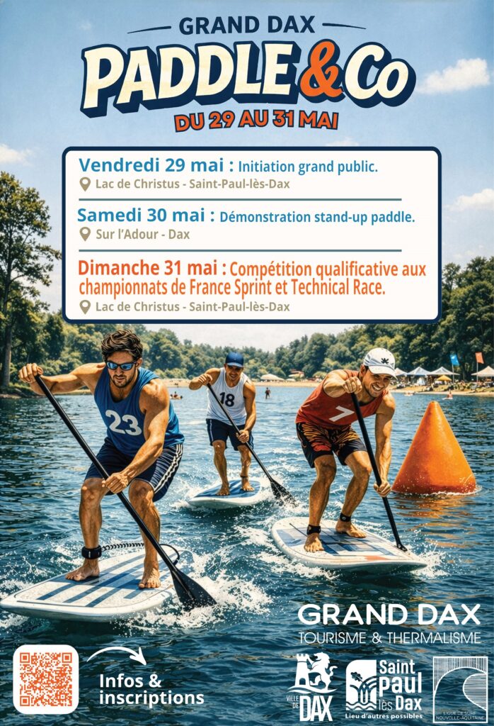 Affiche officielle Paddle & Co 2026.