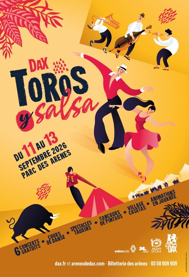 Affiche Toros y Salsa 2026
