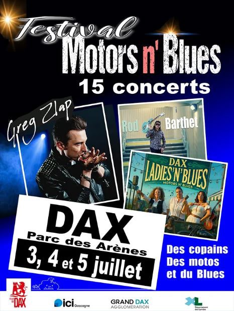 Affiche Motors n Blues 2026